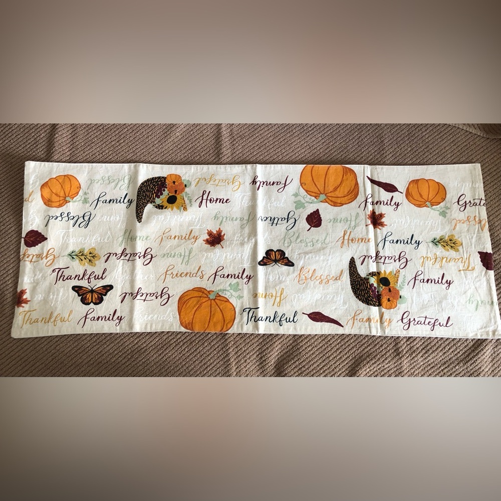 Celebrate Fall Together Thanksgiving Table Runner